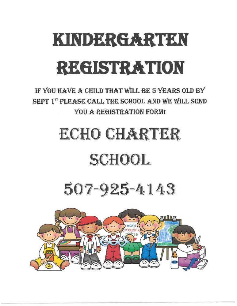 Fall Kindergarten Registration