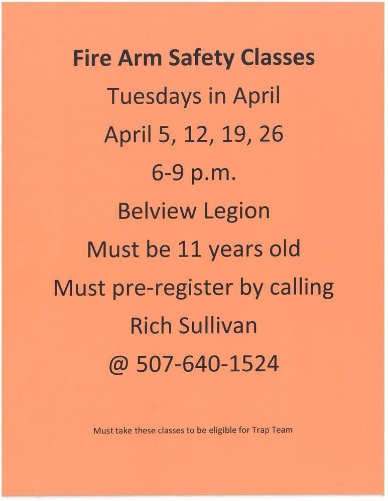 Fire Safety Classes